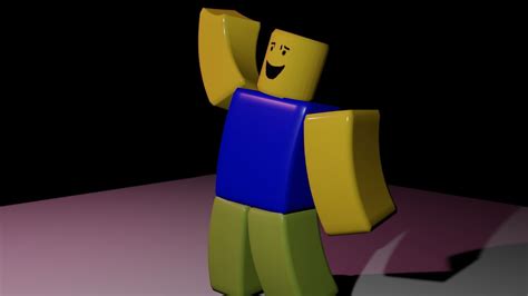 3d Model Noob Roblox Rigged Game Asset Cgtrader