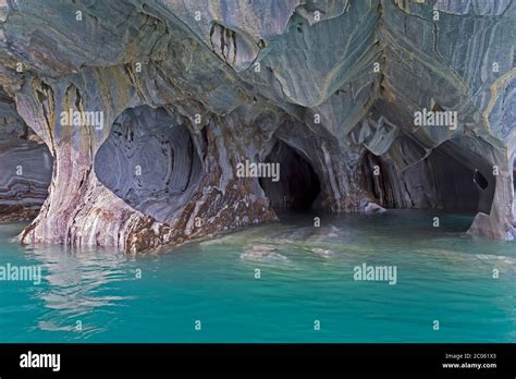 Marble Caves Sanctuary Strange Rock Formations Caused By Water Erosion