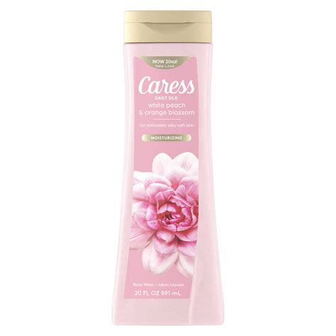 Caress Body Wash Daily Silk Body Soap With White Peach And Orange Blossom
