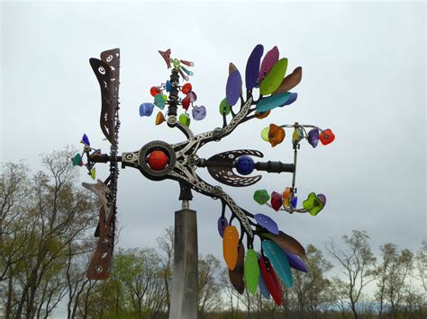 This Kinetic Wind Sculpture By Seattle Artist Andrew Carson Was