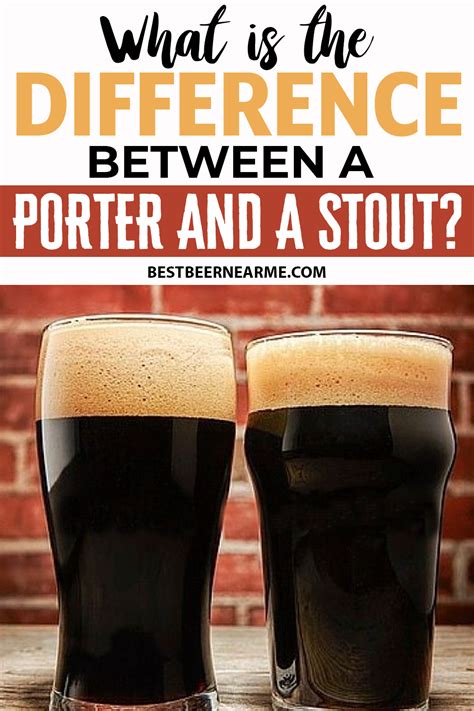 What Is The Difference Between A Porter And A Stout Artofit
