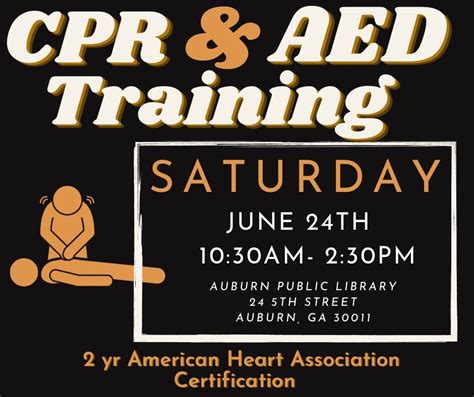 American Heart Association Heartsaver Cpr Aed Certificationclass