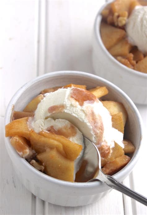 A Healthy Apple Dessert No Butter Or Sugar Added That Takes Just One
