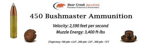 450 Bushmaster Ballistics Chart