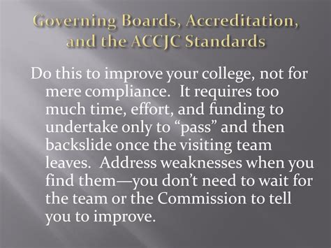 Ppt Governing Boards And Accreditation Powerpoint Presentation Free
