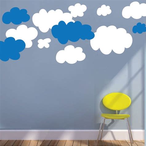 Clouds Wall Decals Weather Wall Decal Murals Cloud Wall Decal Wall