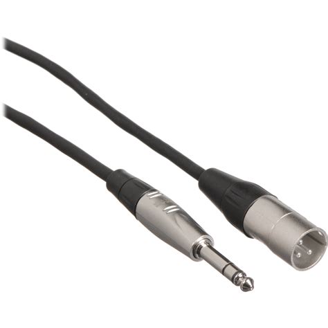 Hosa Technology Balanced 14 Trs Male To 3 Pin Xlr Male Hsx 050