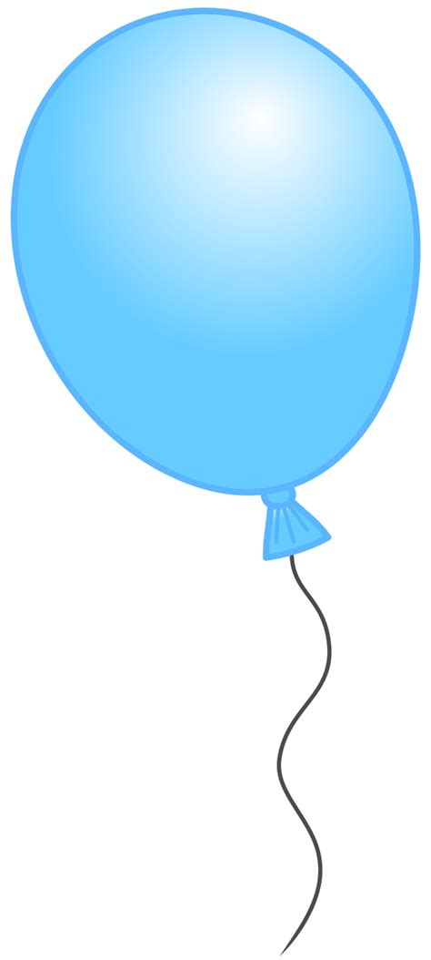 Single Blue Balloon Transparent Png Png Mart