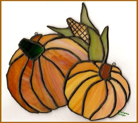 210 best Stained Glass Seasons - Autumn images on Pinterest