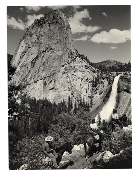 Yosemite S Whitest Waterfall By Ansel Adams