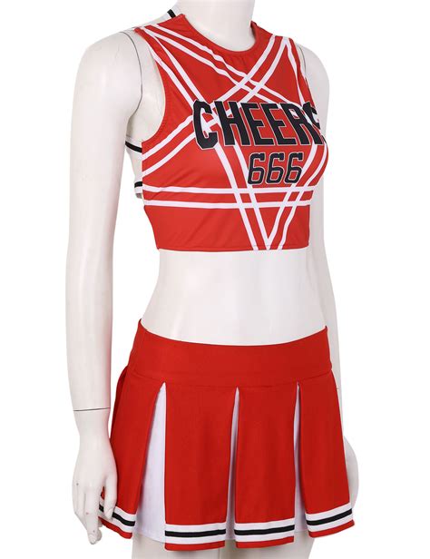 Women Sexy Japanese Schoolgirl Cosplay Uniform Dirndl Girl Lingerie Gleeing Cheerleader Costume