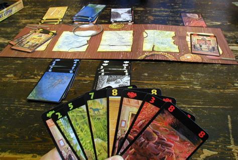 Each player tries to get colors (suits) of cards in sequential order on. Lost Cities | Across the Board Game Cafe