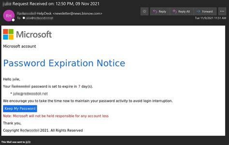 Microsoft Password Expiration Scam Uses Customized Image To Steal Victims’ Account Details Zix