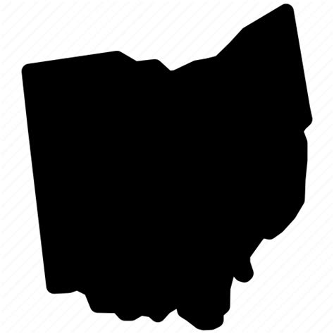Map Ohio Ohio Map Ohio State Icon Download On Iconfinder