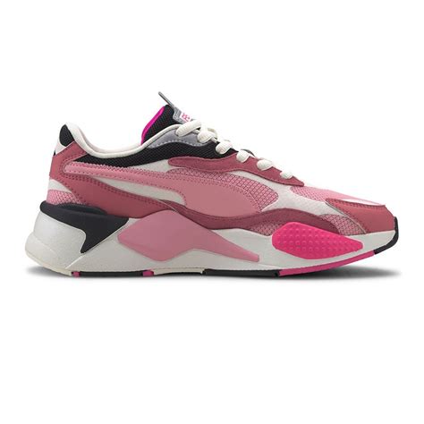 Puma Puma Rs X3 Puzzle Trainers Rapture Pinkpeonywhisper White