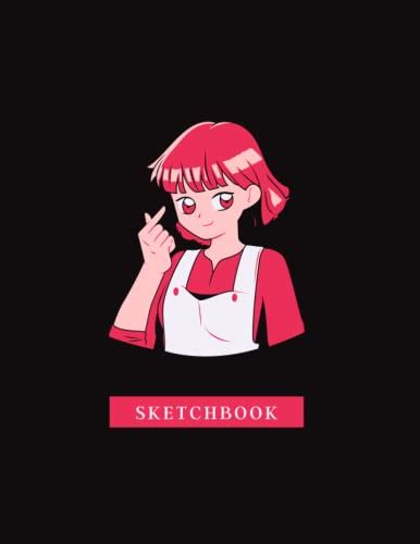 Anime Sketchbook Large Anime Artist Sketchbook For Drawing Doodling