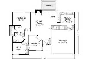 Ranch Style House Plan 2 Beds 2 Baths 1400 Sqft Plan 320 328