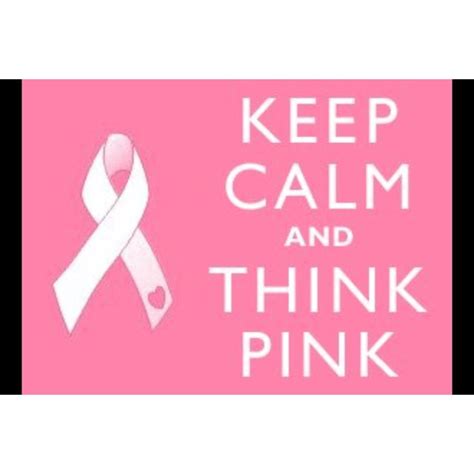 If you really want someone to think you can reach inside their mind and. Keep Kalm And Think Pink | Think