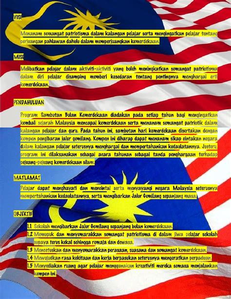 Senarai poster mewarna sayangi malaysiaku yang bermanfaat. Poster Bulan Kemerdekaan | Contoh Poster