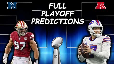 2023 Nfl Playoff Predictions Who Wins Super Bowl Lvii Youtube