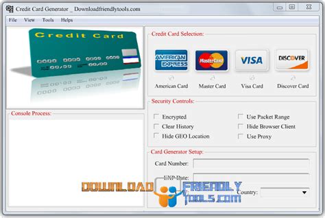 All you have to do is to choose a network (visa, mastercard, discover card, american express card, jcb card, etc.) and click on generate. Credit Card Number Generator 2016 No Survey Free Download http://www.downloadfriendlytools.com ...