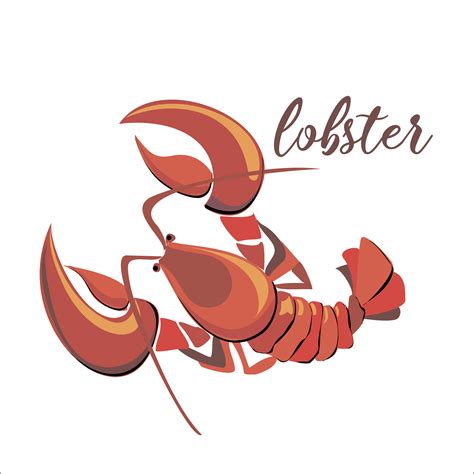 Lobster Cancer Seafood Design Vector Illustration 624381 Vector