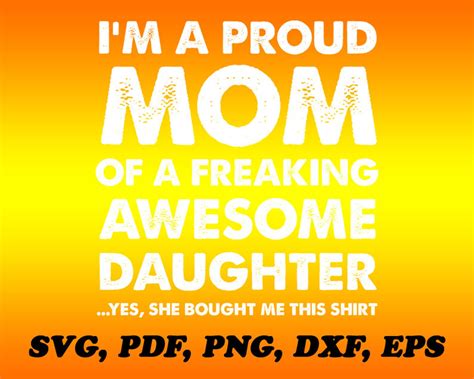 Proud Mom Svg Proud Mom Clip Art Proud Mom Digital Download Etsy