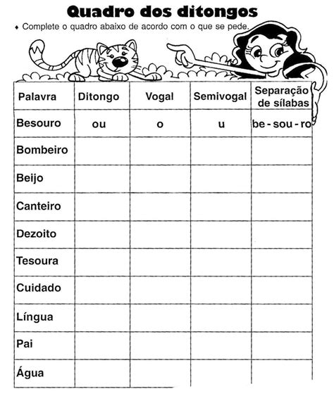 Escola Saber Atividades Português 5 Ano Para Imprimir