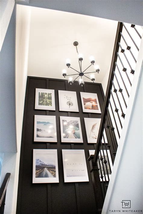 Staircase Gallery Wall Taryn Whiteaker Designs Staircase Wall Decor