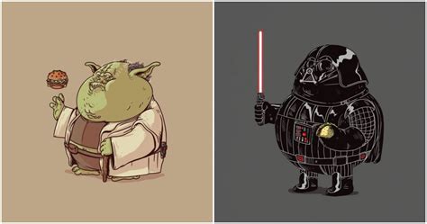 10 Fan Versions Of Chonky Star Wars Characters That Are Too Adorable