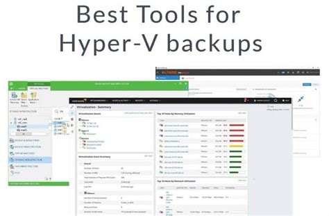 Best Hyper V Backups Tools For With Free Trial Links