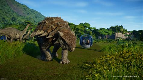 Jurassic World Evolution Trailer Zum Start Des Jurassic Park Dlcs Vom Dino Gefressen