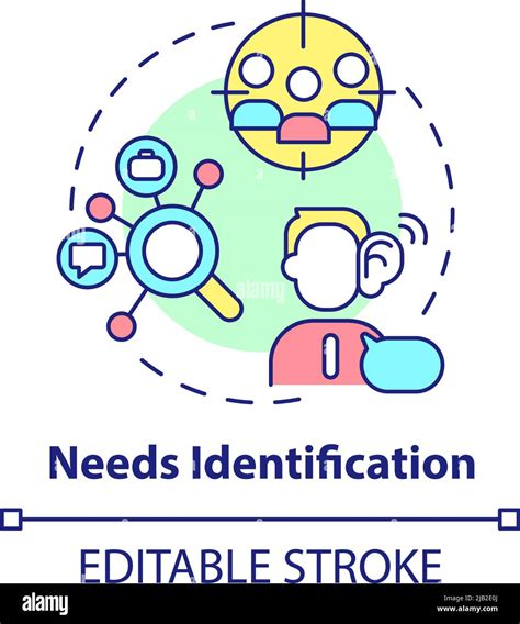 Needs Identification Concept Icon Stock Vector Image And Art Alamy