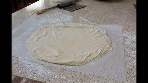 Filo dough making is a time taking process, and hence you can make them in batches and use them for a long time. Homemade FIlo or Phyllo Dough - How to Make a Phyllo Dough ...