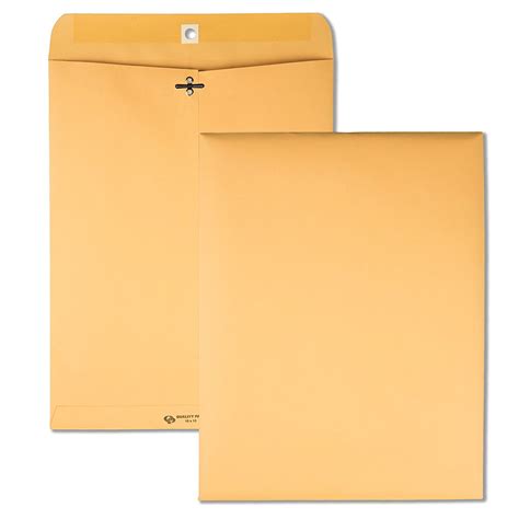 Clasp Envelopes 10 X 13 Inches Qua37797 Reinforced Clasp Design By