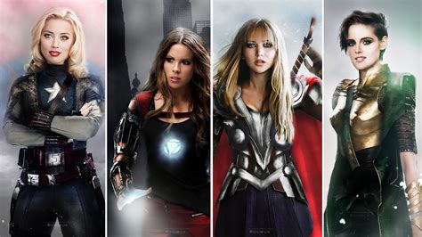 Genderswapped Avengers Casting Is Just Perfect Overmental