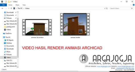 Video Tutorial Archicad D Visualisasi Rumah Kecil Lantai Free