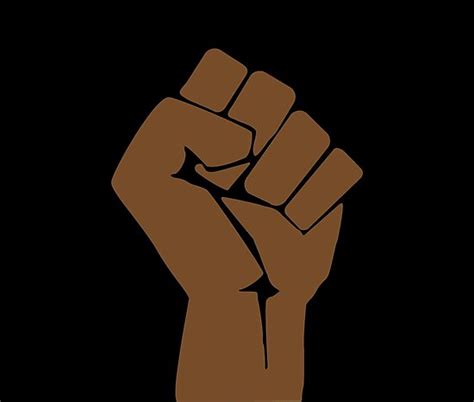 Juneteenth Black Lives Matter The Raised Fist The Clenched Fistpower