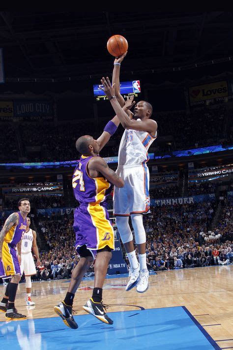 Kevin durant attended the university of texas for one year. Kevin Durant (Oklahoma City Thunder) shooting with one ...