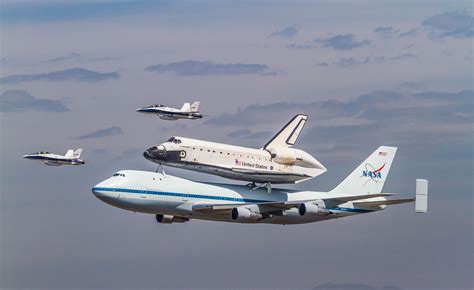 Space Shuttle Endeavour On 747 Chad Slattery Aviation Photography