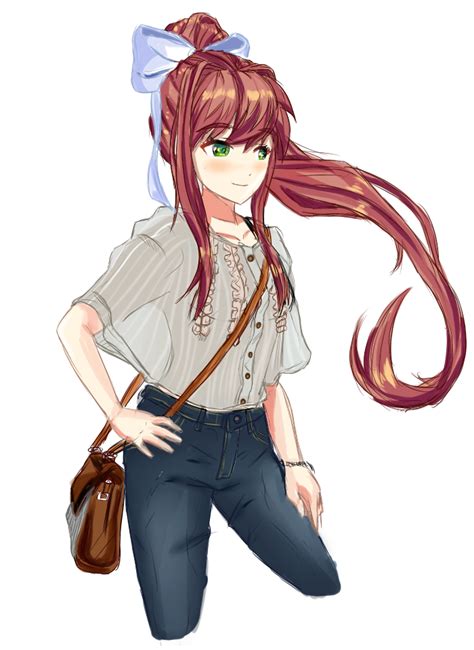 Help Me Source This Art 12 A Very Nice Looking Monika Unable To Find
