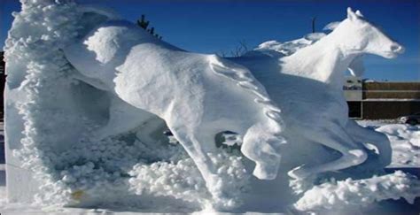 30 Stunning Snow Sculptures Part 2
