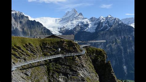 Cliff Walk Above Grindelwald In The Swiss Alps Youtube