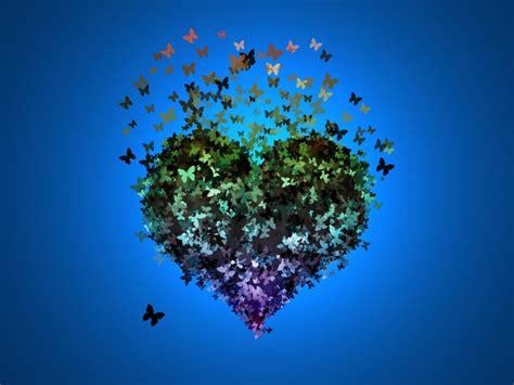 Butterflies In Heart Free Photo Download Freeimages