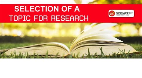 How To Select Research Topic Step By Step Procedure