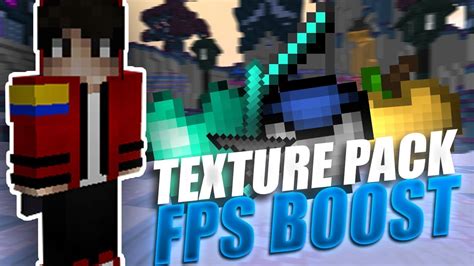 ¡el Texture Pack Que Sube Fps Texture Pack Fps Boost Youtube