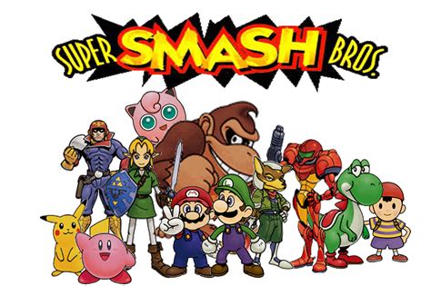 Super Smash Bros 64 By Rokku D On Deviantart
