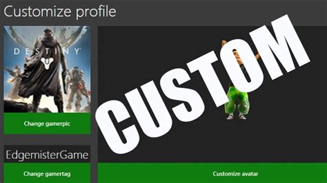 How To Make Custom Gamerpics On Xbox One And 360 Patched