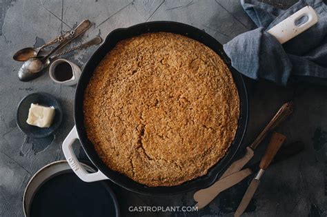 Keyword buttermilk cornbread, cornbread recipe, honey. Vegan Cornbread | Gastroplant