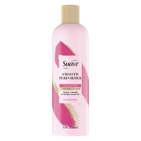Suave Pink Shampoo Smooth Performer 17 Oz